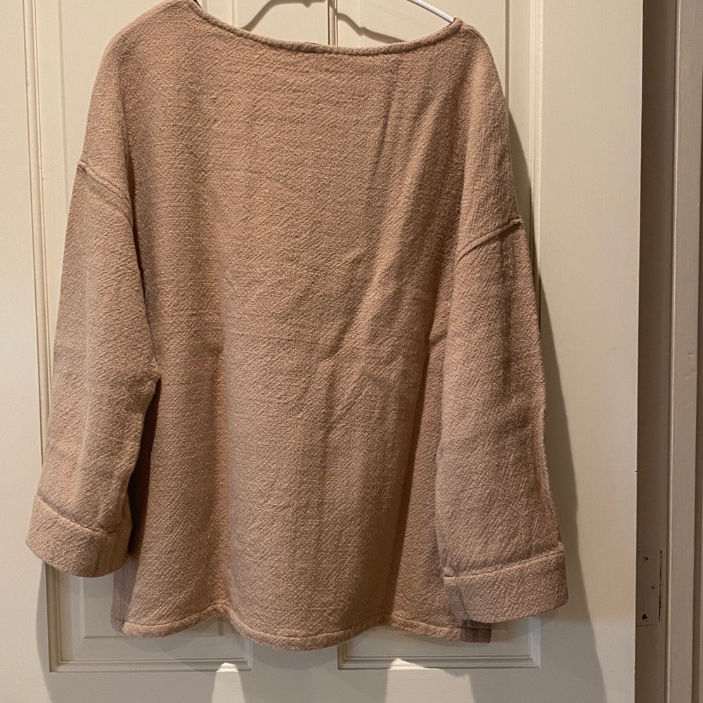 Elizabeth Suzann Tan Crew Neck Sweater - Picture 3 of 5